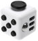 Hochwertige AWR Fidget Cube / Gürtelwürfel | Anti Stress Spielzeug | Fidget Toy (Schwarz-Weiß)