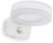 HUBER LED Wandlampe mit Bewegungsmelder 140° 20W, 1800lm I IP65 geschützte LED Außenleuchte mit Bewegungssensor I Wandleuchte innen, weiß