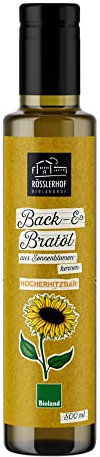 Rösslerhof Back- & Bratöl, Sonnenblumenkernen BIOLAND, 500ml (2er Pack)
