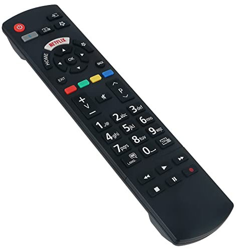 VINABTY RC42128M Telecomando Sostituito Adatto Per Panasonic 55 inch HX580BZ Smart TV TX-43JXW604 TX-50JXW604 TX-55JXW604 TX-65JXW604 TX-65GX565 TX-24CS350E TX-43GS350E TX-43GX550E TX-43GX555E