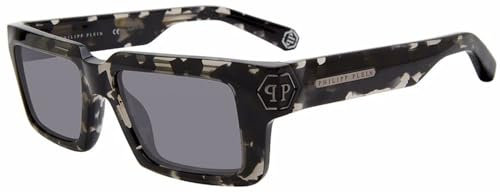 Philipp Plein Damen Sonnenbrille mit UV-400 Schutz 53-18-145 - SPP044M, Farbe:Farbe 1