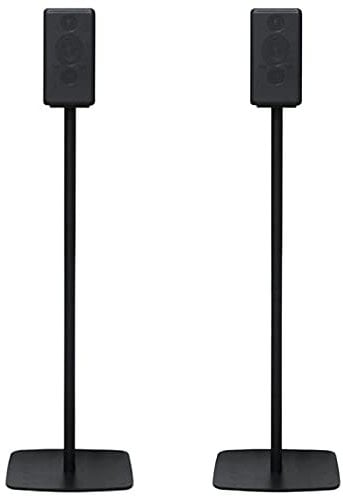 HUAYUWA 1 Pair Black Speaker Stand for Sony SA-RS3S Wireless Rear Speakers Floor Stand, Perfect Stand Setup for Easy and Secure Mounting (Bracket only)