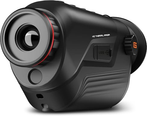 GOYOJO Handheld Thermal Imaging Monocular, with 15mm Focal Lens 256x192 (25Hz) and Integrated Wireless Connectivity for Real-Time Sharing, 6 Colour Palettes for Every Explorer (15mm)
