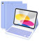 SOPPY Custodia con Tastiera Bluetooth per iPad 11a Generazione (A16) 11 Pollici 2025, 10a Gene 10,9 Pollici 2022, cover Protettiva Staccabile, con Slot per Penna Stilo, Layout Italiano,Viola