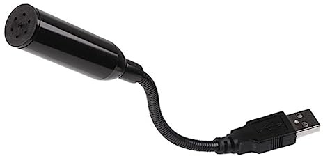 OSALADI Mini Usb Condenser Microphone Tiny Clip Mic for Computer Portable Pc Recording