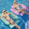 Hamacs gonflables 4 en 1 pour Piscine, 2Pièces Hamac de Piscine Multi Usage, Hamac de Piscine Pliable, Flottant Hamac Gonflable, Hamac Flottant Piscine 4 en 1, pour Piscine, Lac et Plage