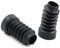 MEXWLOP 27mm Moto Anteriore, forcella Antipolvere Ammortizzatore Copri Ghette Gators Stivali Gomma Nero, for Dio 18/27/28/34/35/56 Protezioni per forcella moto