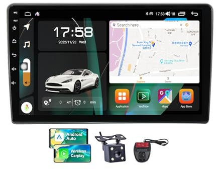 Generisch Radio estéreo Android 13 für Opel Zafira B/Opel Astra H 2004-2014, 9 Modelle verwendet, Android Auto mit Radio FM, RDS, DAB+, DSP, WiFi, Steuerung und Vision Camera