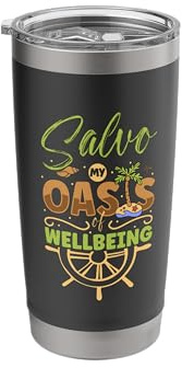 Oasis of Wellbeing - Salvo Stainless Steel Insulated Tumbler