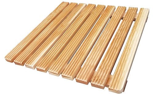 Onlywood Pedana doccia larice cm 50x50 per piatti da 70x70