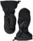 Ziener Waterproof Gofriedo AS Men's Ski Mitten Gloves available in Grey Iron Tec - Size 9.5