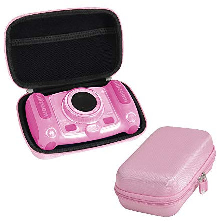Hermitshell Hard Travel Case for Kidizoom Duo Camera (Pink)