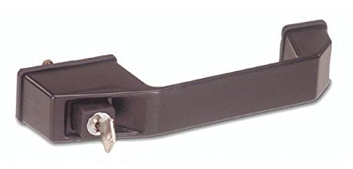 Ama Maniglia per Cabina Trattore in Plastica con Chiave – Compatibile per Lato Destro e Sinistro, Sicurezza per Mezzi Agricoli, Made in Italy