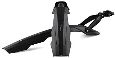 ADHD Long - Fahrrad Schutzblech Set (27,5-29), schwarz/schwarz, Universal Fahrradschutzblech, zum Schutz vor Spritzwasser & Schmutz