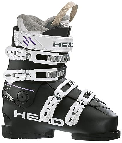 HEAD Damen FX GT W Skischuhe, schwarz/weiß, 25.0 | EU 40