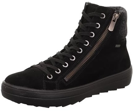 Legero Damen Mira Warm Gefütterte Gore-tex Stiefelette, Schwarz 0000, 41 EU