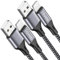 RAVIAD iPhone Charger Cable, [2Pack 4ft/1.2m, MFi Certified] Lightning Cable Nylon Braided iPhone Charger Lead Fast Charging Compatible with iPhone 14 13 12 11 Pro Max Xs X XR 8 7 6s 6 Plus SE 2020
