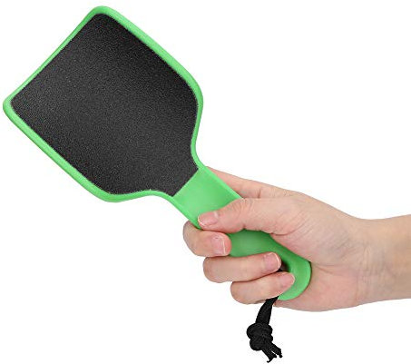 Foot rasp Pedicure Foot File, Foot Rasp Foot Scrubber Callus Remover, Double-Sided Heel File Pedicure Tools Pedicure Tools Foot File Dead Skin Callus Remover Foot Rasp to Remove Hard Skin (Green)