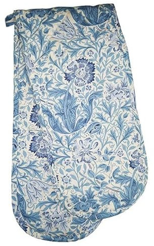 William Morris Blue Compton Quilted Double Oven Glove