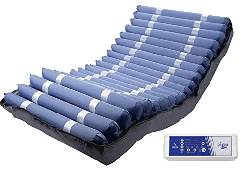 Anti-Dekubitus-Set mit Wechselzyklus, UP4, Matratze Nylon + TPU H 20,3 cm, Breite 120 cm mit 20 austauschbaren Elementen und verstellbarem Kompressor Art.LAD490