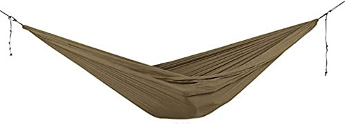 Ticket to the Moon Home Hängematte - Garten-Hängematte - Hängeliege Outdoor - Hängematte für den Garten - Gartenliege (320 x 230 cm, Olive Brown)