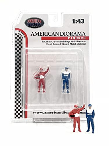 American Diorama 1/43 - Figurines Racing Legends 1990 Set of 2 Figures 76451