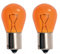 Generico 2 LAMPADINE 12V 21W BAU15S ARANCIONE FRECCE luci filamento lampada vetro auto
