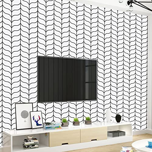 JOLIHOME Selbstklebende Tapete Folie für Möbel Selbstklebende Folie Geometrisch Türfolie Selbstklebend Wandtapete Selbstklebend Kontaktpapier zum Abziehen und Aufkleben Decoupage Papier 44.5x500cm