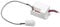 ARUM® Détecteur de Mouvement Encastrable Plafond Infrarouge Extérieur Blanc pour Éclairage - Distance Détection 3 à 6 m en Champ Libre - Angle 360° - IP65