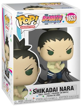 Funko POP! Animation: Boruto - Shikadai Nara - Boruto: Naruto Next Generations - Vinyl-Sammelfigur - Geschenkidee - Offizielle Handelswaren - Spielzeug Für Kinder und Erwachsene - Anime Fans