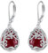 Roter Achat Ohrringe für Damen 925 Sterling Silber Lebensbaum Tropfen Ohrringe Baum des Lebens Leverback Schmuck Geschenke (MM-Baum des Lebens Roter Achat)