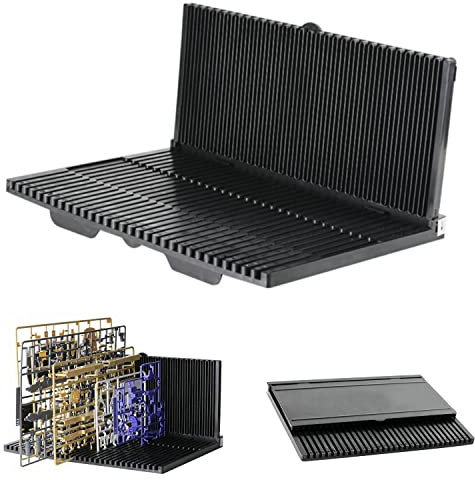 ABEST Regale aus Kunststoff für Modellbau Gundam Actionfiguren DIY Modellbau Zubehör