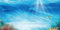 MIRRORANG 120x61cm Unterwasser-Thema Aquarium Hintergrund Bunte Koralle Tropische Fische Sonnenschein Unterwasserwelt Aquarium Hintergrund