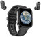 findtime smartwatch con cuffie wireless invisibili, mini in auricolari, auricolari Bluetooth, contapassi, orologio per la salute, orologio sportivo da uomo, con cuffie