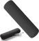 Travel Makeup Brush Holder, Silicon Trendy and Portable Cosmetic Face Brushes Holder, Soft and Sleek Makeup Tools Organizer for Travel, Silicone Foundation Brush Pouch with Magnetic Closure, Black