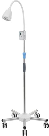 DOPBENT LED Chirurgische Untersuchungslampe, Medizinische Untersuchungsleuchte, 360° Drehbare Bodenleuchte, Zahnärztliche und Orale Beleuchtungsleuchte, Höhenverstellbar