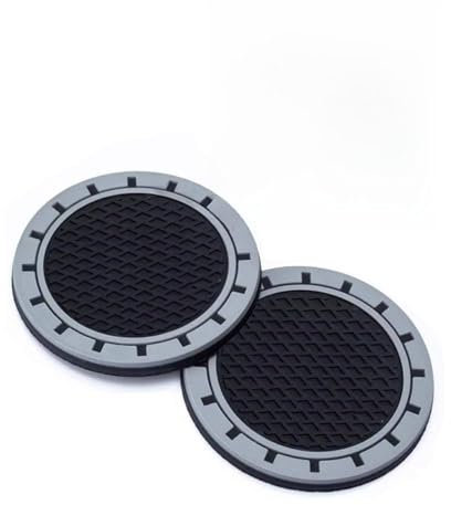 RWQZEOJO Car Cup Coasters,For BMW 1 Series/2 Series/3 Series/4 Series Shockproof Anti Slip Cup Mats Cup Holder Car Drink Holder Pads Car Cup Holder Mat Interior Accessories