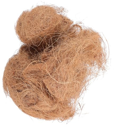 NUOBESTY Terriccio di Cocco Triturato per Piantare Piante da Interno e Ortaggi, Terriccio per Bonsai da 100 g Ritenzione Idrica e Aerazione Ottimale per Coltivazione in Vaso e Giardino