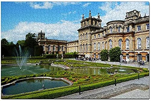 UK England Blenheim Palace Oxford Jigsaw Puzzle For Adults 1000 Piece Papery Travel Gift Souvenir 26x38cm