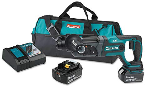 Makita XRH04Z 18V LXT Lithium-Ion Cordless 7/8 Rotary Hammer, Tool Only