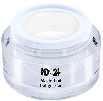 Masterline Haftgel Klar - Ultra Starker Halt Uv/Led - Studio-Qualität - Made In Germany - 30ml