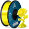 GEEETECH PLA filament 1.75mm Silk Gelb, 3d filament PLA for 3d Drucker 1kg spool