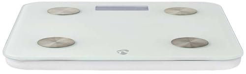 WIFI-SmartLife-Personenwaage - Wi-Fi - BMR/Fett/Gebeine/Gewicht/Muskeln/Wasser - 8 - Max. Last: 180 kg - Android/IOS - Glas - Weiss