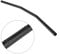 manubrio moto 22mm piega bassa + Manubrio moto, manubrio 7/8 pollici 22 mm nero argento piegato moto con manubrio trascinabile(Nero)