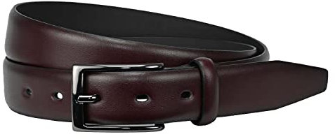 LLOYD-Herren-Ledergürtel 30 mm Kantenfinish-Bordeaux BW105