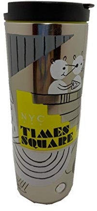 Starbucks Time Square New York City Edelstahlbecher mit Pizzaratte