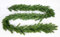 Künstliche Tannengirlande 270cm -200 Tips- LS Kunsttanne Tanne Girlande Spritzguss 100% PE