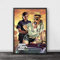 koushuiwa Plakat Kunst Druck Wand Poster GTA 5 Grand Theft Auto V Spiel Wandkunst Bild Leinwand Gemälde Ac1417 Ungerahmt 50X70Cm