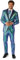 OppoSuits Fun Ugly Christmas Suits for Men - Full Suit: Jacket, Pants & Tie, Fancy Fish, 48