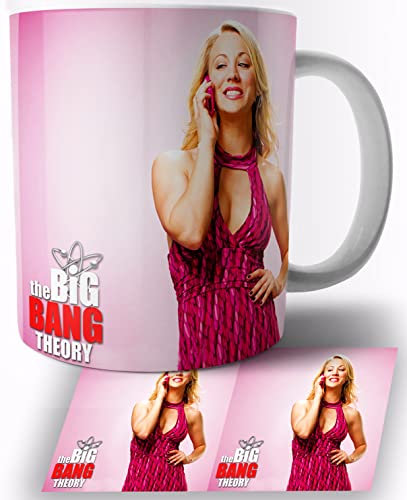 The Big Bang Theory Penny Hofstadter Kaley Cuoco Keramik Becher 325ml Tasse Mug